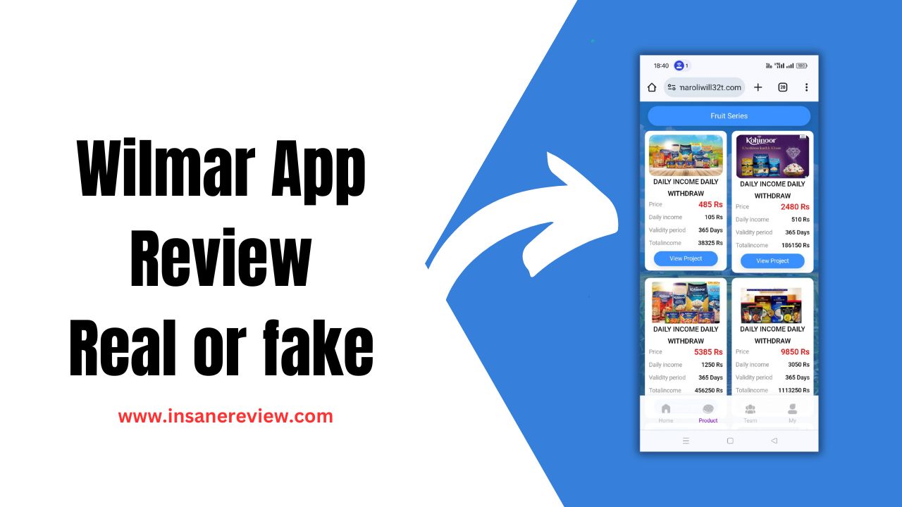 Wilmar Earning App